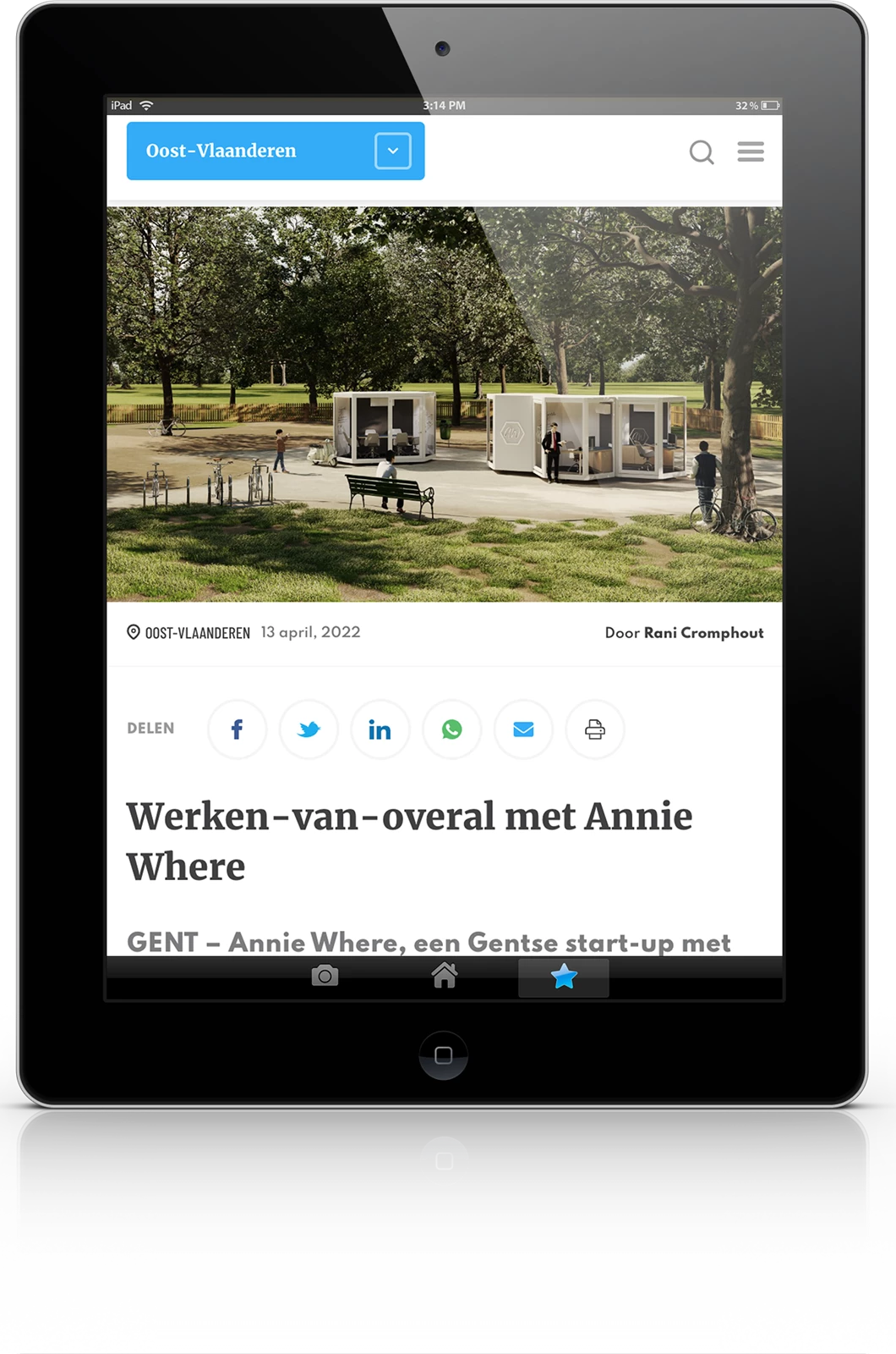 Annie Where in Made In Oost-Vlaanderen